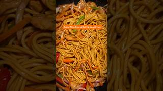 Fried noodles with chicken breast, simple and delicious #chinesefood #chineserecipe #foodie