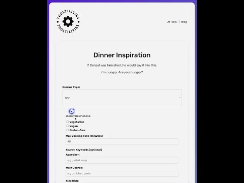 Easy Dinner Ideas for Two, Families, & Food Lovers – Free App for Delicious Recipes!  #food #cooking