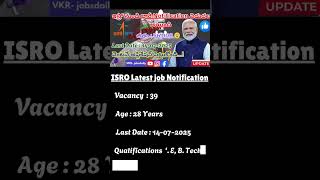 "Latest ISRO Job Openings 2025: Eligibility, Salary & More" 💥 Apply Now!