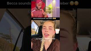 No way, she sounds just like Justin Bieber! #singing #cover #music #justinbieber