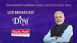 "Howdy Modi" featuring Donald Trump and Narendra Modi