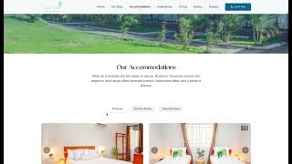 Tulivu Ranch Cottage – Calm Hospitality Website Built with Bolt.new | Hackathon