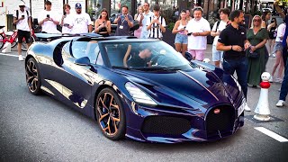 New $5 Million Bugatti Mistral causes chaos in Monaco!!!