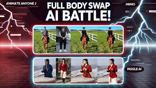 Animate Anyone 2 vs MIMO & Viggle AI.  Which FullBodySwap AI Is Best