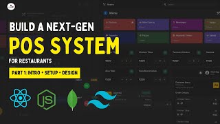 Restaurant POS System with React & Node.js – Part 1: Intro + Setup + Basic Design | #mern