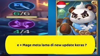 ABE + MAGE META LAMA DI UPDATE TERBARU KERAS ? - MAGIC CHESS