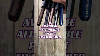 5 Excellent EDC Fixed Blades Under $100 #edcknife #edcgear