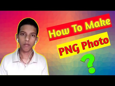 How to make PNG Photo