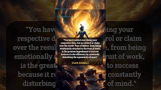 You have control over doing your respective duty | #control #respective #duty #krishna #spritual