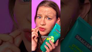 PEEL OFF MASK AS A MAKEUP PRIMER⁉️ *bad idea*