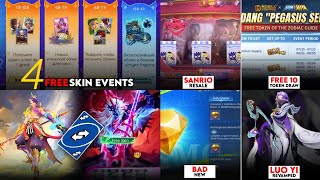 4 FREE SKIN EVENTS, SANRIO RESALE, MOSKOV CC CANCEL & ARLOT CC RELEASE?, PROMO DIAMOND BAD NEWS