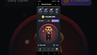 22 July Hamster Kombat Daily Morse Code #explore