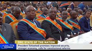 Tshisekedi shares his economic vision during recent State of Nation address