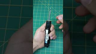 1 Battery = 450°C HEAT?! 🤯🔋 (World’s Simplest Soldering Iron)