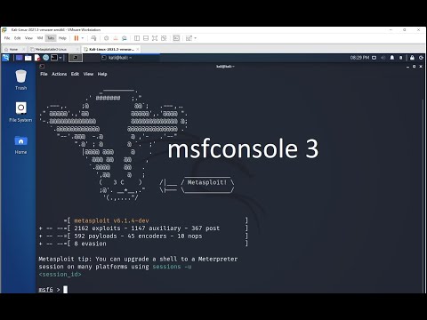 Part 3 The Metasploit Framework in Kali Linux