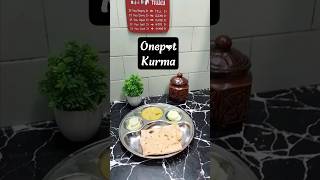 10 Minutes Onepot Kurma #viral #food #shorts #cooking #reels #vegetables #quick #kurma #recipe