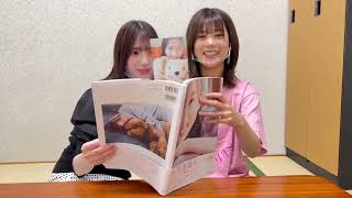 "櫻坂46" :+:上村莉菜、尾関梨香:+:一起看小鴨寫真~