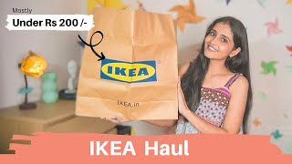 Huge IKEA Haul | Under Rs 200 (Mostly) | Home Decor, Kitchenware and Storage | Dhara Patel