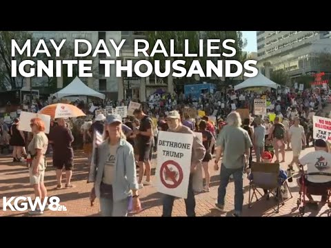 Workers, immigrants backed in May Day rallies across the region