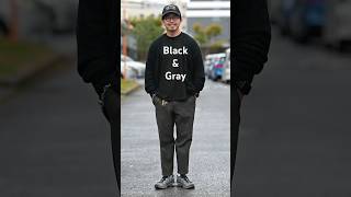 #uniqlou のパンツに#mamekurogouchi と#uniqlo のカットソーにカシミヤカーディガン。#salomon #goretex #ootd #fashion #メンズコーデ