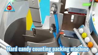 Hard candy counting packing machine