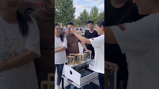 Vira face art 🖼️ | China, digital art machine  #shorts