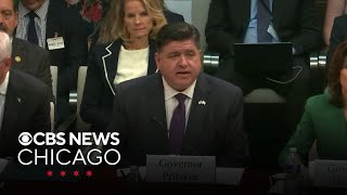 Gov. JB Pritzker testifying before Congress on Illinois sanctuary laws