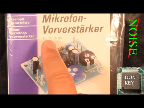 DIY cheap microphone preamp for Canon DSLR #1 component selection and tools