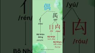 How to write 偶/ǒu/ in Chinese   #chineselanguage #learnchinese #xuhuong #shorts #trending #study