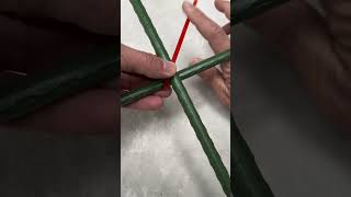 Quick DIY Hack: How to Make a Perfect Cross Joint Using Cable Ties #howto #diy #hack #چگونه