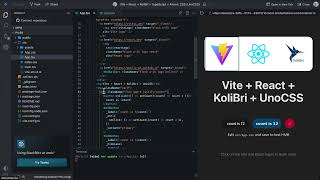 KoliBri  - Vite + React + UnoCSS