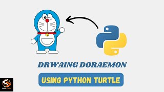 Create Stunning Doraemon Art with Python Turtle || Python Turtle Drawing