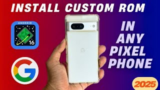 🔥 How To Unlock Bootloader & Install Custom Rom In Any Google Pixel Phone Easy Way 🔥