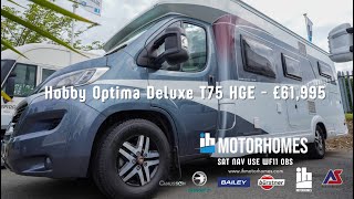 Hobby Optima Deluxe T75 HGE - £61,995