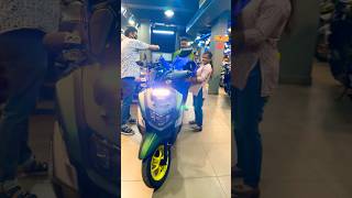 Taking delivery of all new Ray-zr 125 #rayzr #rayzr125 #yamaha #trending
