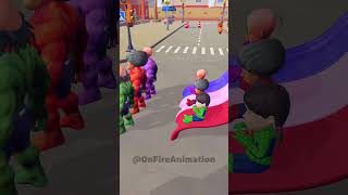 All Family Scary Teacher & Motu Patlu & Squid Doll plays slide! 😅 -  Who will be the first? #funny