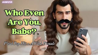Who Even Are You, Babe? | Viral Pop Hit × AIGirl Visuals. #humorous #FunnyMusic #trending