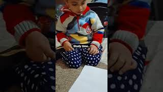 study time #babystudy#writingskills#youtubereels