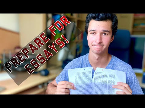 How To Prepare for Essays - The essay studying framework - Preparing for Essay-Based Subjects!