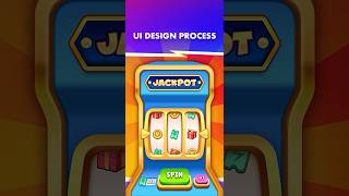 Slot Machine WORKFLOW (Game UI) #gaming #UI #art