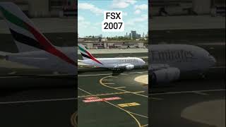 FSX 2007 | Emirates A380 Epic Dubai Landing #2 ✈️🇦🇪
