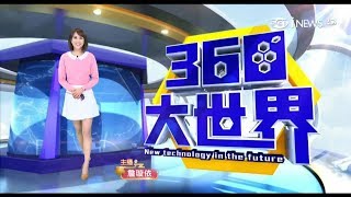201800215 三立財經主播 詹璇依 360大世界 新年特別節目 最正科技嗅一下