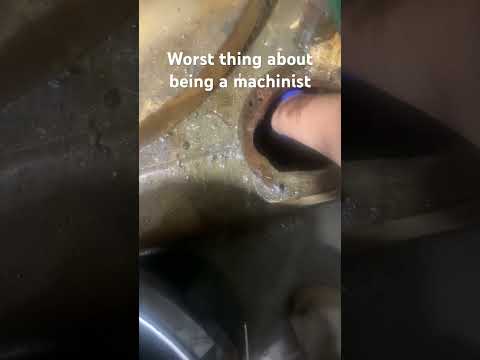 Cleaning old coolant tank. #machining #automobile #cnc #machine #cnclife #satisfying #cncneted
