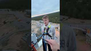 Just a another day. #bungee #jump #beach