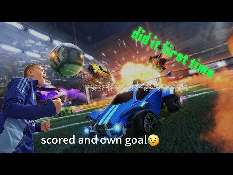 Playing rocket leauge until i score