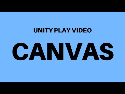 Unity Play Video On Canvas