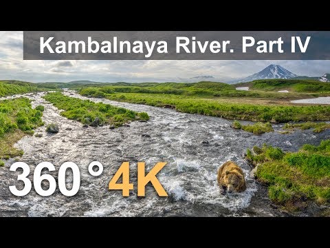 360°, Kambalnaya River. Part IV. 4К aerial video