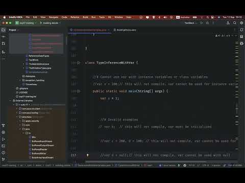 OCP 17 EP7: The var Keyword