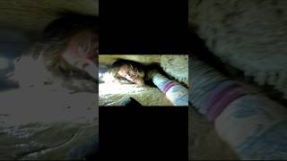 Tight Cave Squeeze Worth It? 😬😯 #caveexploring #caving #caves