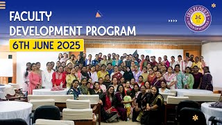Faculty Development Program Day - June 6th